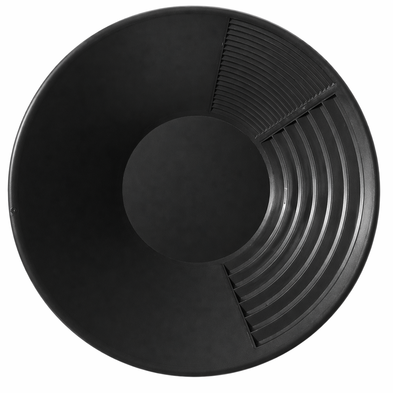Gold Pan 15" - 38 cm Kunststoff - schwarz