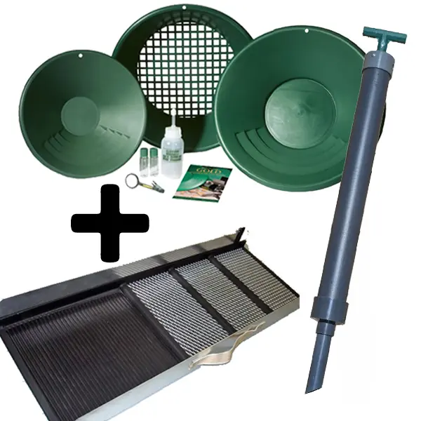 Goldwasch - Set 6 -  mit Napfschleuse Maxi