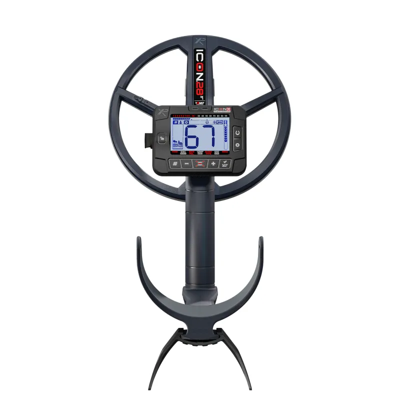 XP Icon X WSA ST Metalldetektor, 28cm Suchspule, WSA ST Kopfhörer, kabellos, FMF Multifrequenz (ICONX-28FMFRCWSAST)
