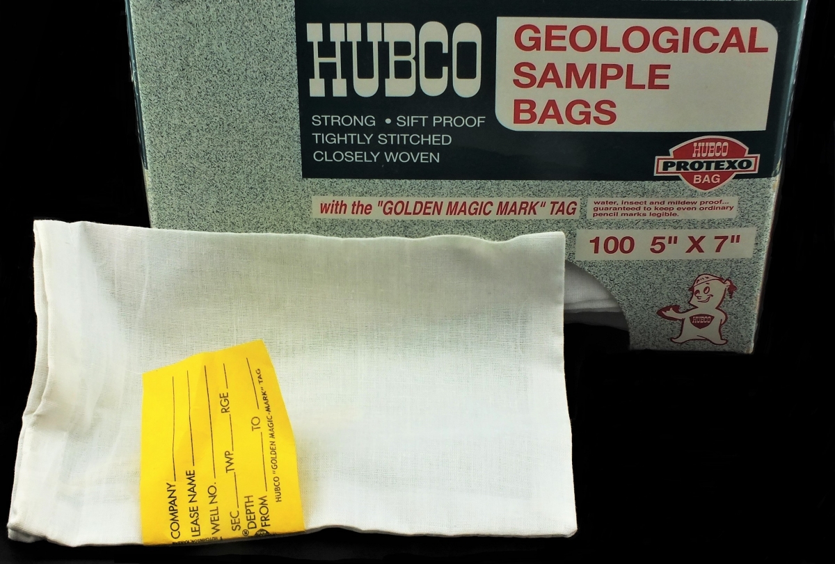 Hubco Protexo Bag - Beutel für geologische Proben ca. 13 cm x 18 cm -