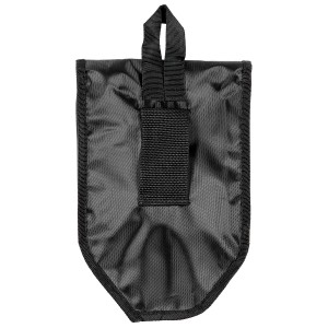 US Klappspaten, Plastikgriff, 3-teilig, schwarz
