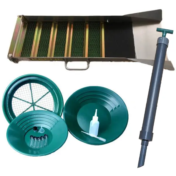 Goldwasch - Set 12 - mit KEENE Super Sluice A51