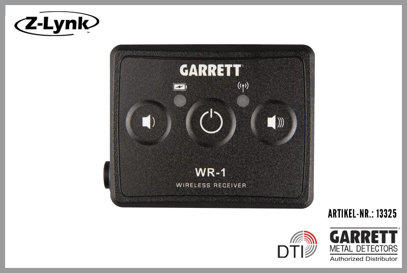 Garrett Z-Lynk™ Wireless Receiver für 1/4" (6,3mm) Klinkenstecker
