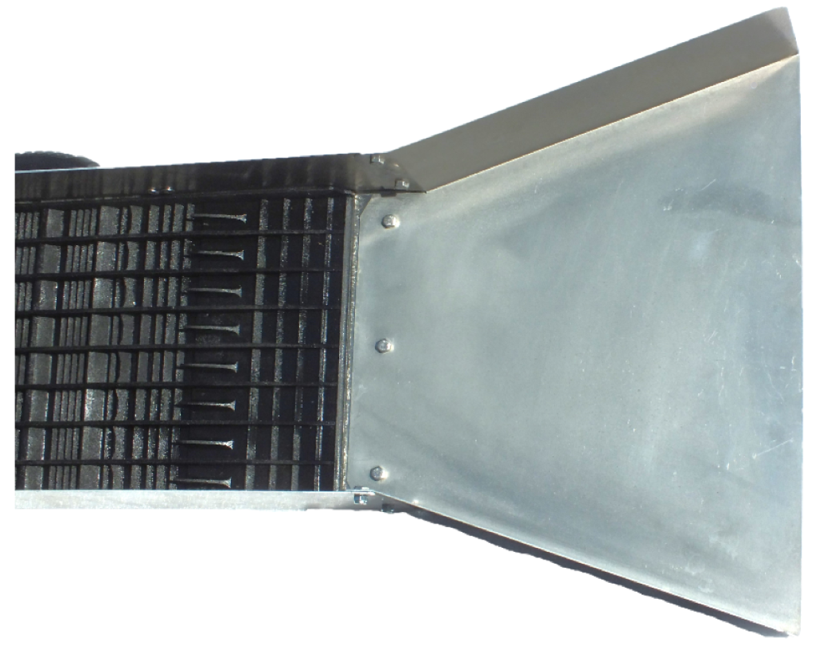 Weltneuheit!! GRIZZLY MAT, schwarz --- KOMPLETTE WASCHRINNE --- 119,5 cm lang - 25,6 cm breit -- Trichter 45 cm breit -