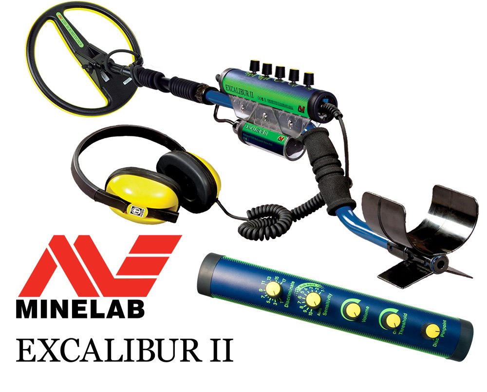 Minelab Excalibur 2 Unterwasser Metalldetektor