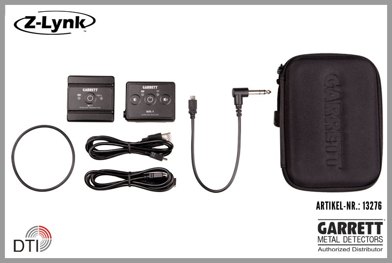 Garrett Z-Lynk™ Wireless für 6,3mm (1/4") Klinkensteckerset