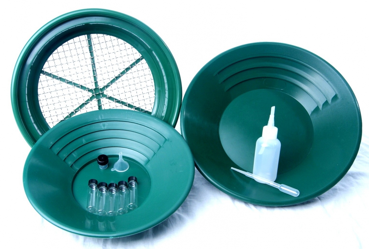 Goldwasch - Set 13 - mit KEENE A51A Waschrinne