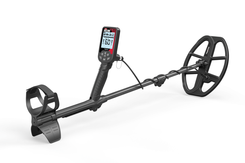 Nokta Triple Score Metalldetektor Pro mit Bluetooth Kopfhörer und zwei Suchspulen