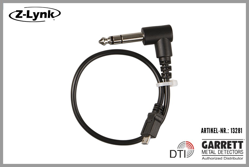 Garrett Z-Lynk™ Kopfhörerstecker mit 6,3mm (1/4") Verbindung