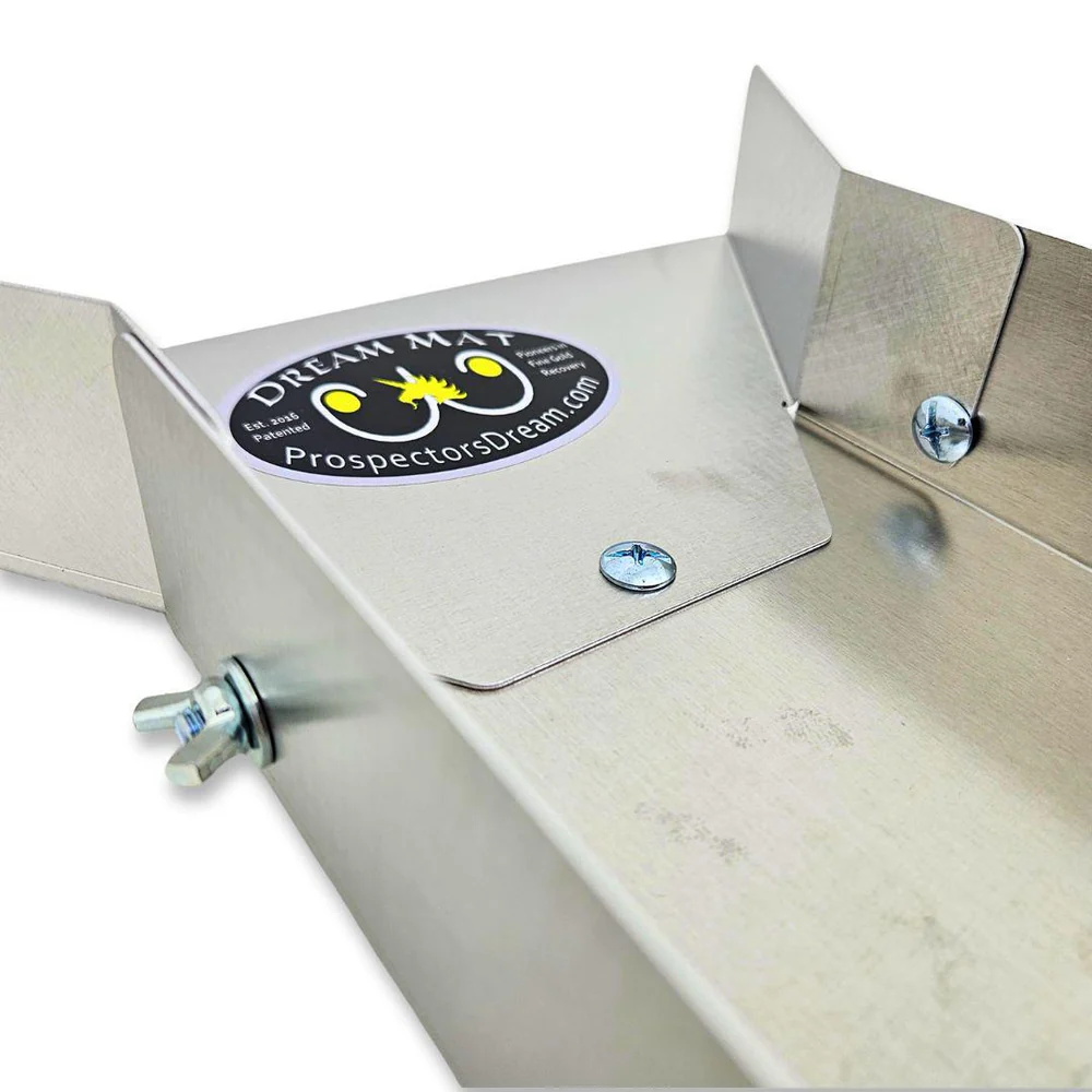 6X39 Gold Folding Sluice Box | Mini-Dredge Edition