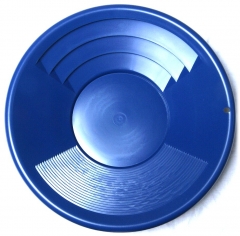 Goldwaschpfanne SE Gold Pan 12" - 30 cm blau Kunststoff