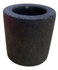 Schmelztiegel aus Graphit - Volumen = 30,5 ml - Ø Innen = 32 mm