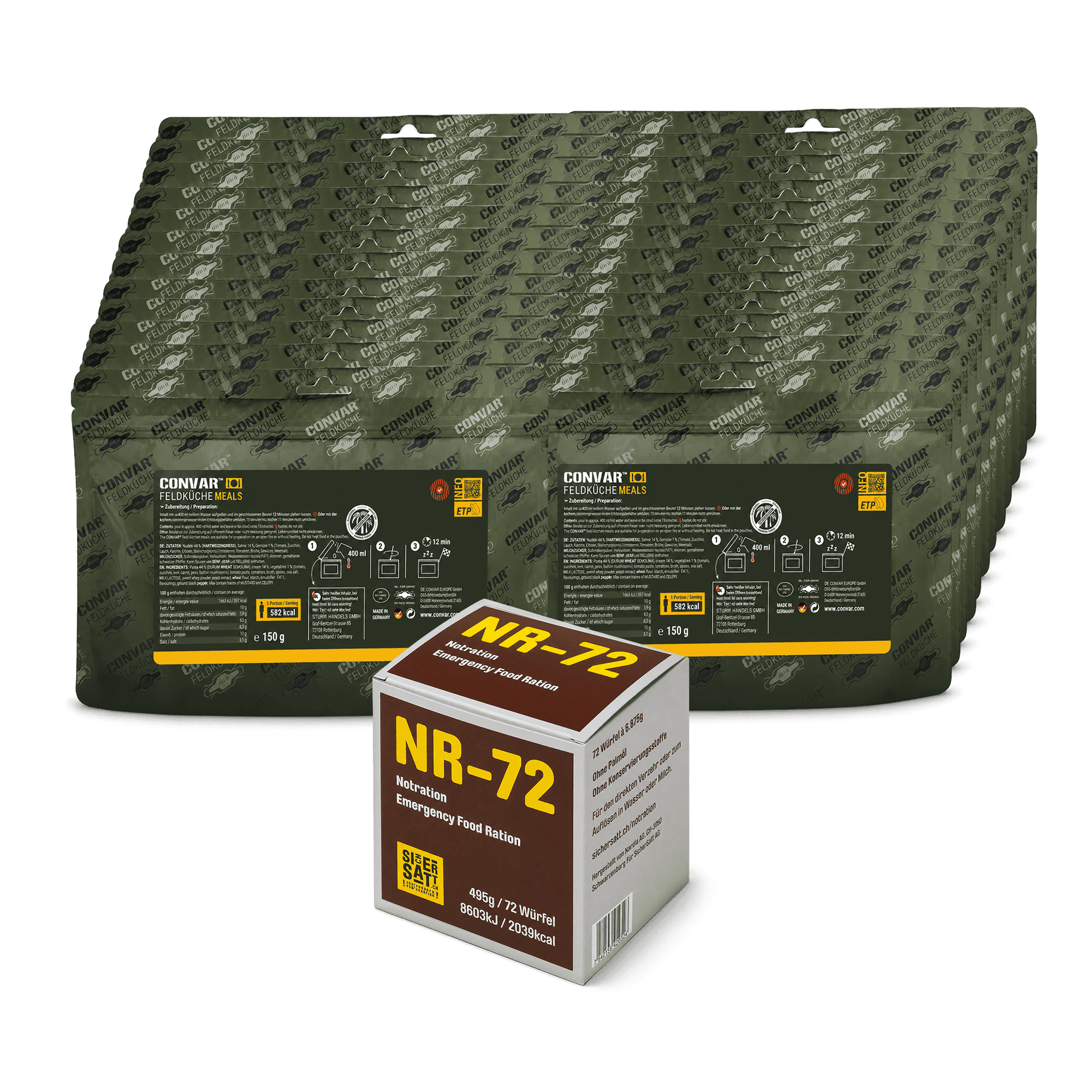 7 Tage Paket (mit Fleischgerichten)
