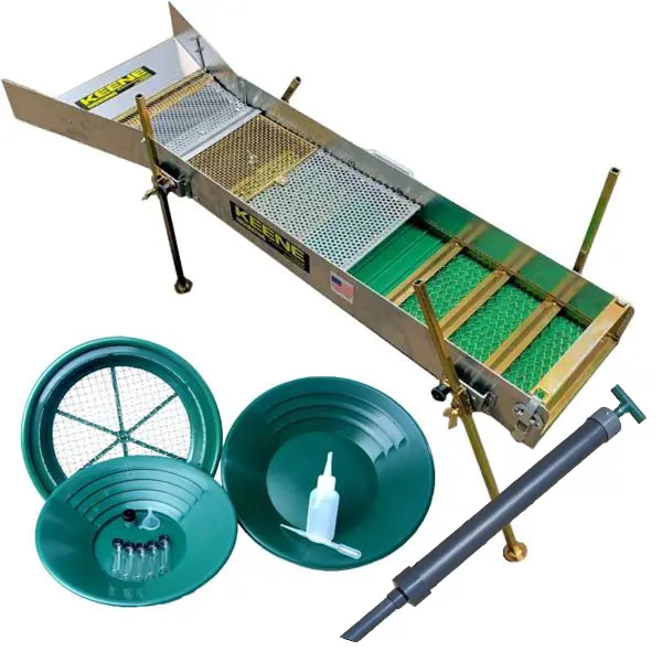 Goldwasch - Set 14 - mit KEENE A52S Super Sluice