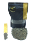 1000 Gramm Goldsand Paydirt - mindestens 0,55 Gramm Gold mit kleinen Nuggets - Bull Creek, California, USA - extra Portion Black Sand