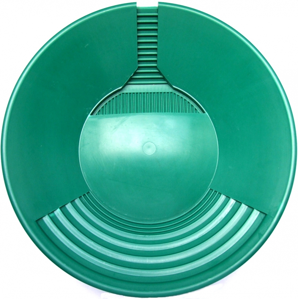 Trinity Bowl Gold Pan 14'' - grün